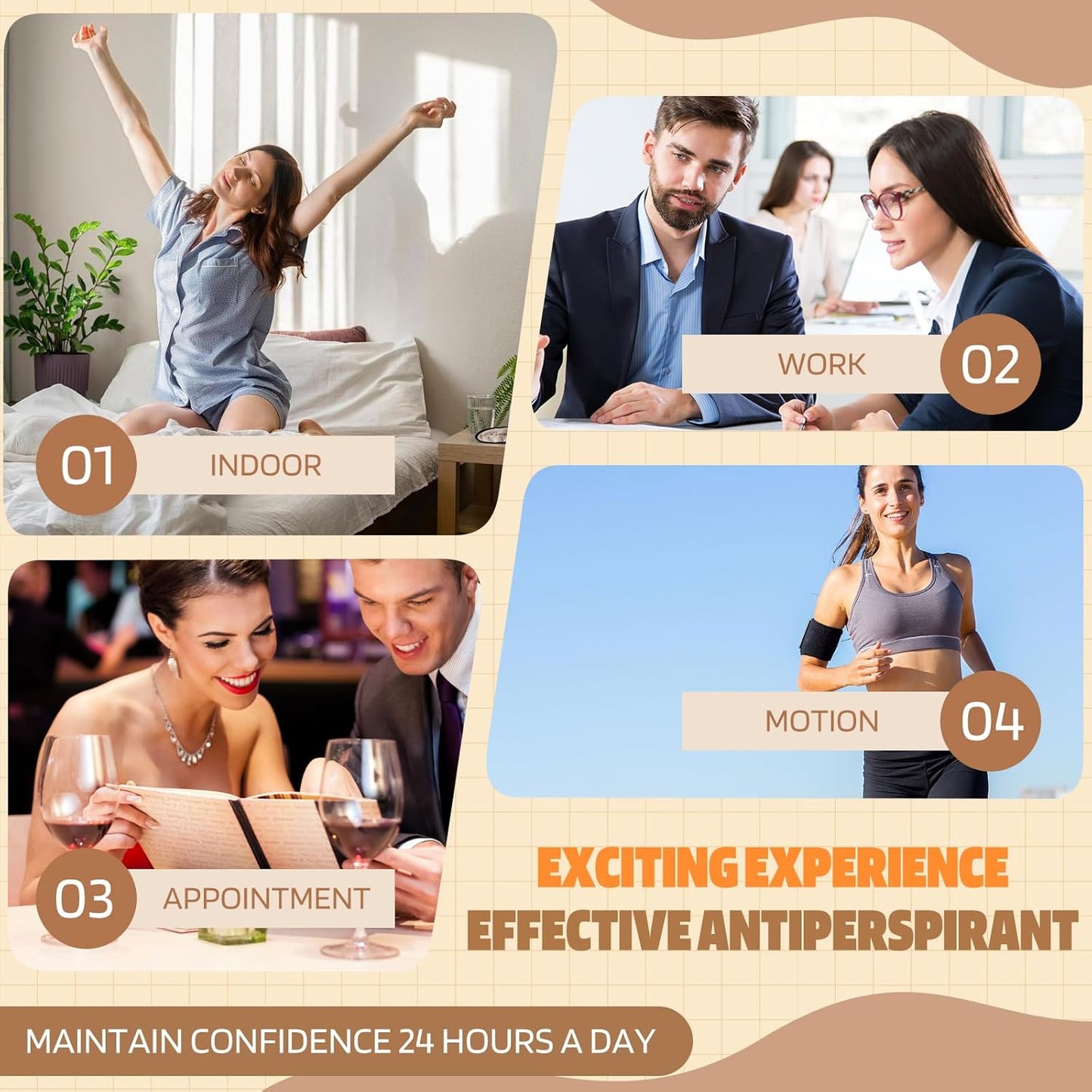 100 Pcs Underarm Sweat pads for Women Men, Disposable Absorbent Armpit Sweat Pads for Under Arms Clothing, Invisible Self-adhesive Arm Pit Anti Sweat Patches (100)