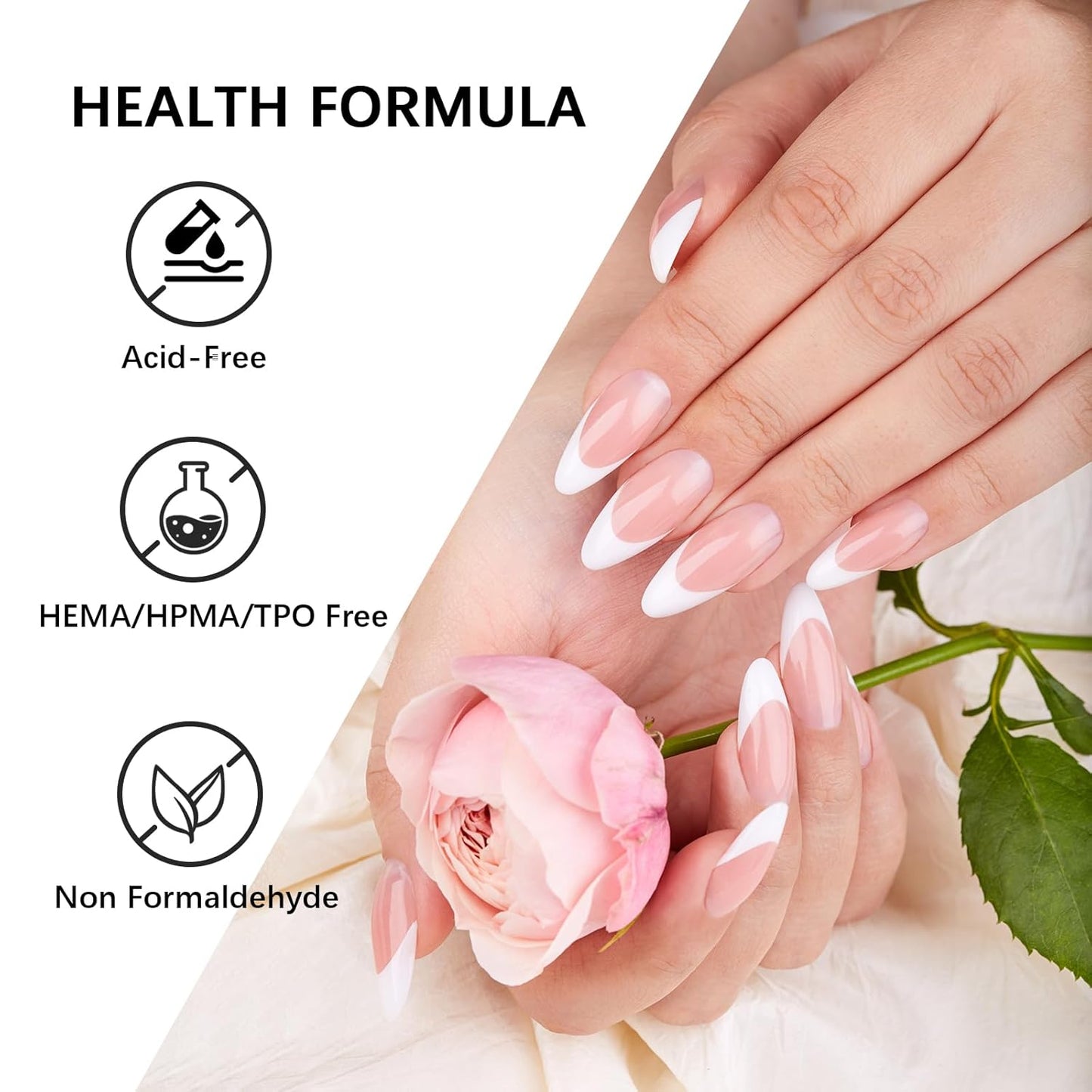 Nail Dehydrator and Primer Set, 15ML Acid-Free Natural Nail Dehydrator & Nail Primer Professional and Long-lasting for Nail Art Polish Acrylic Gel Extension Gel False Nails and Powders