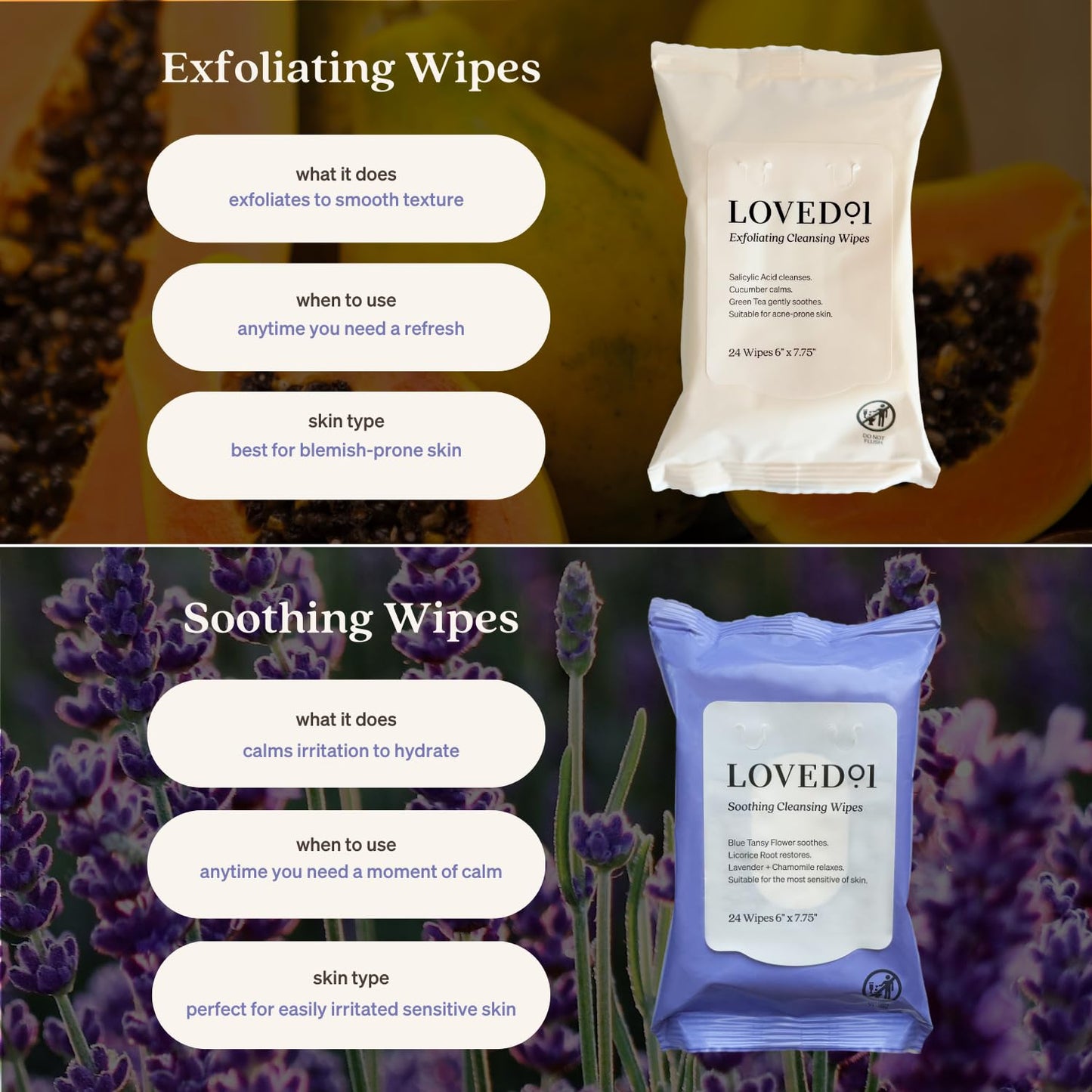 Face & Body Salicylic Acid Cleansing Wipes, John Legend Skincare, Oil & Fragrance-Free, No-Rinse, Suitable for Blemish-Prone Skin, 24 wipes