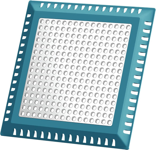 Hair Catcher/Drain Strainer/Shower Drain Cover for Bathroom Floor Drain, Stainless Steel and Silicone (Patented Product)