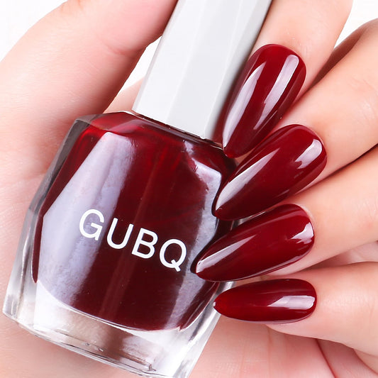 Major Dijit Quick Dry Nail Polish 12ml/0.41fl oz Cherry Regular Nail Lacquer Fast Drying & Long Lasting Nail Polish Nail Art Effect for Nail Salon