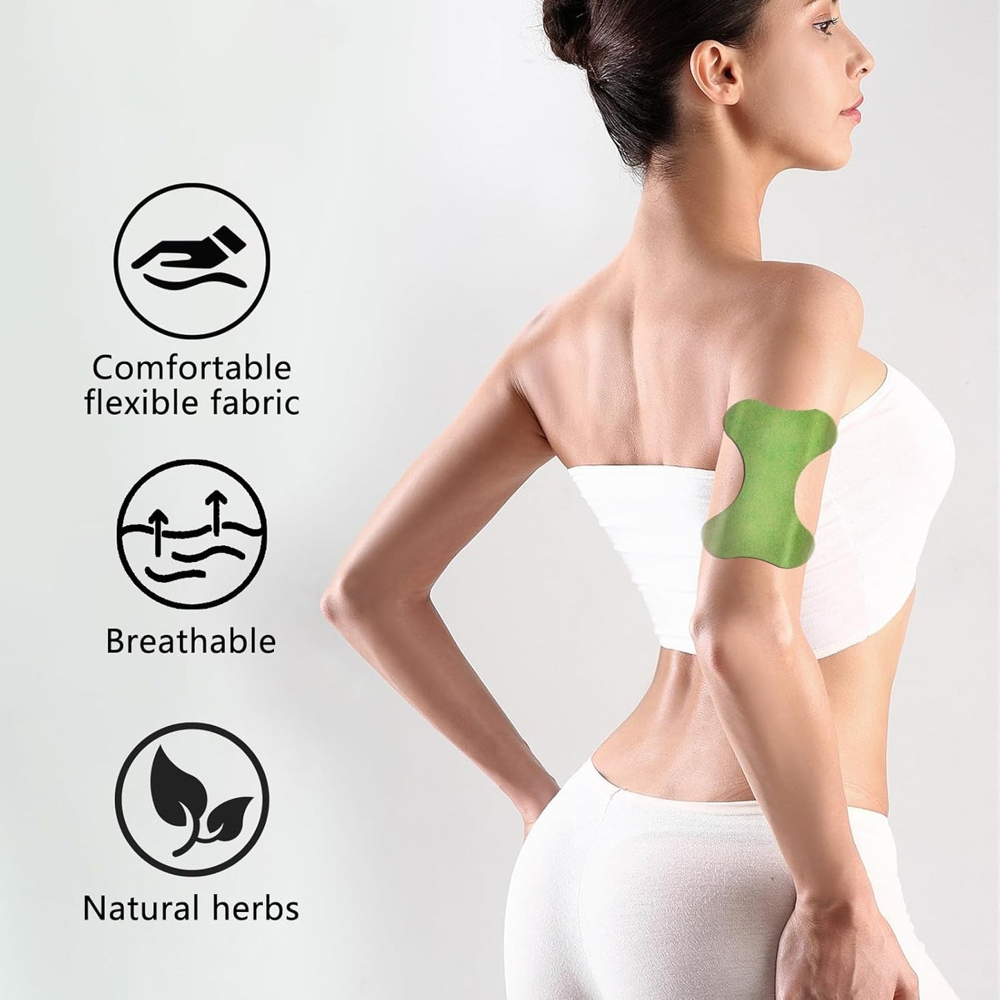 14Pcs Mugwort Patch, Natural Ingredients for Boys and Girls