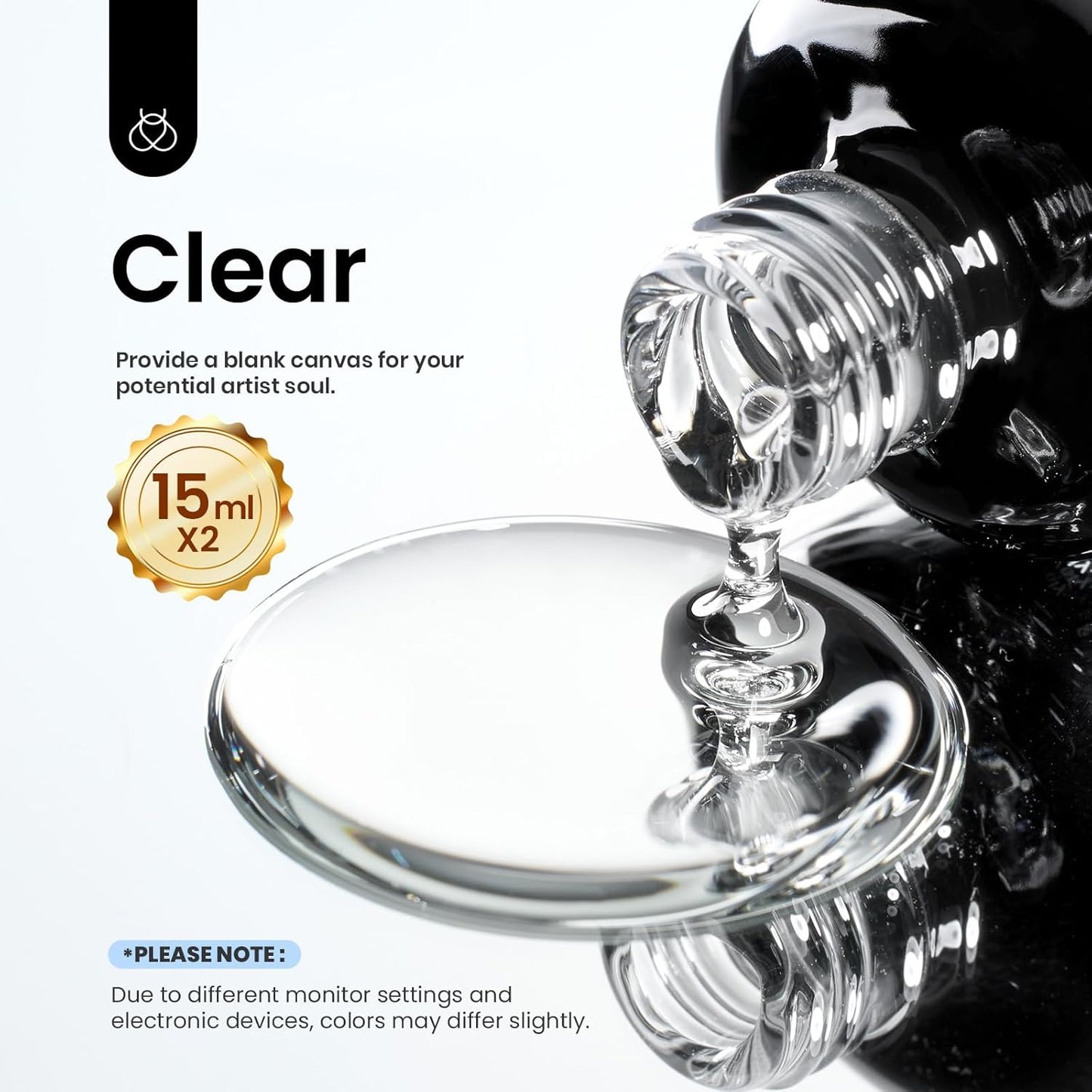 Beetles Builder Gel Set,Dew Glow 2 Pcs 0.5 oz 8 in 1 Nail Strengthening Apex Building Nail Extension for Beginner DIY Salon at Home,Clear Builder Nail Gel for Nails,Fall Nails,UV & LED Lamp Needed