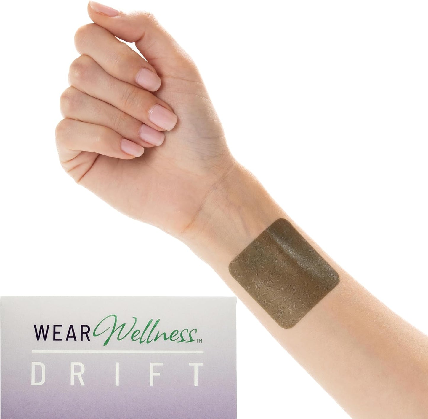 Drift Film Patches - Topical Sleep Patches for Rest & Relaxation - Patch with Valerian, GABA, and Lavender - Deep Natural Sleep - Long-Lasting Effect - 8 Pack