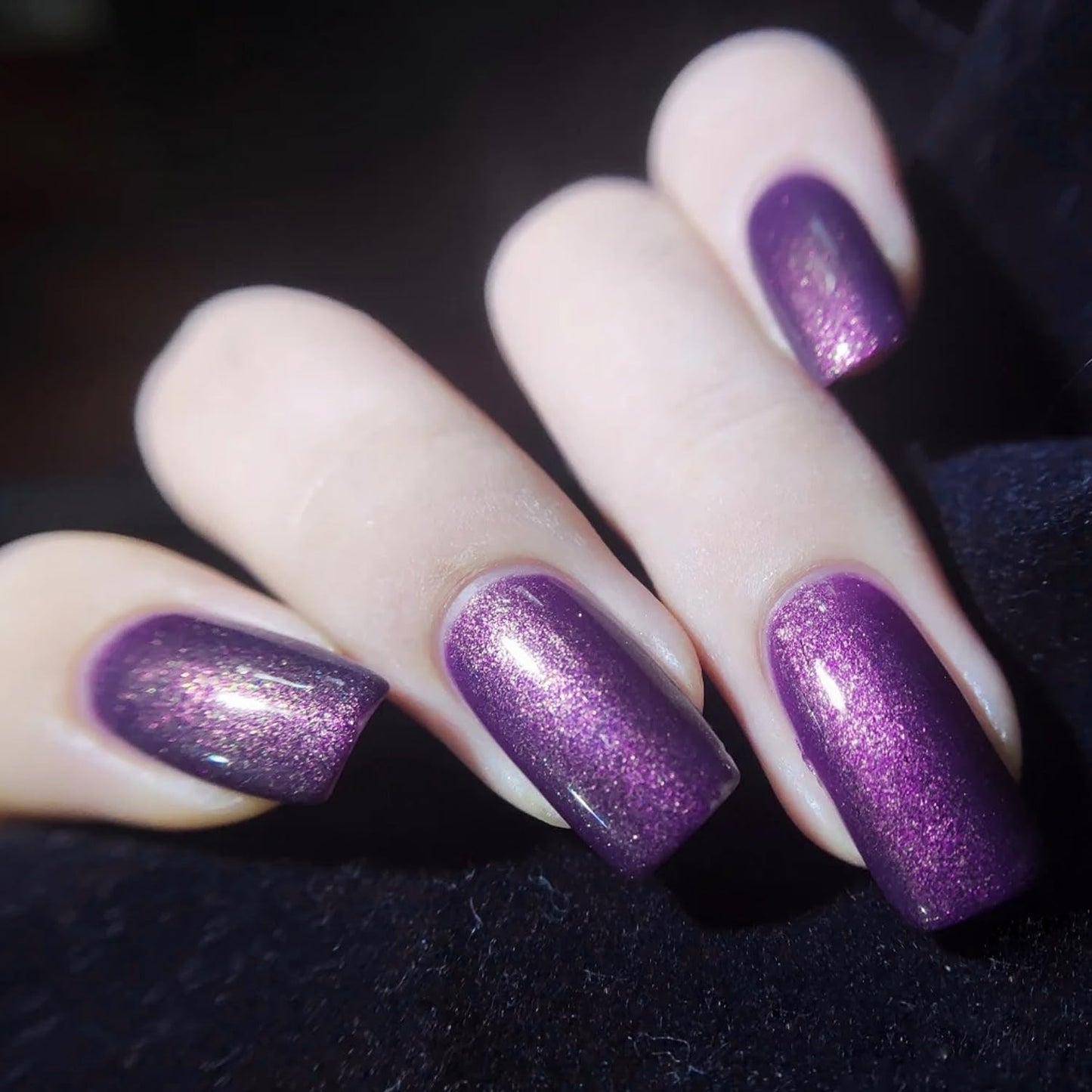 Major Dijit Quick Dry Nail Polish Charm Purple Summer Nail Lacquer for Nail Art Regular Nail Polish 0.41 fl oz.