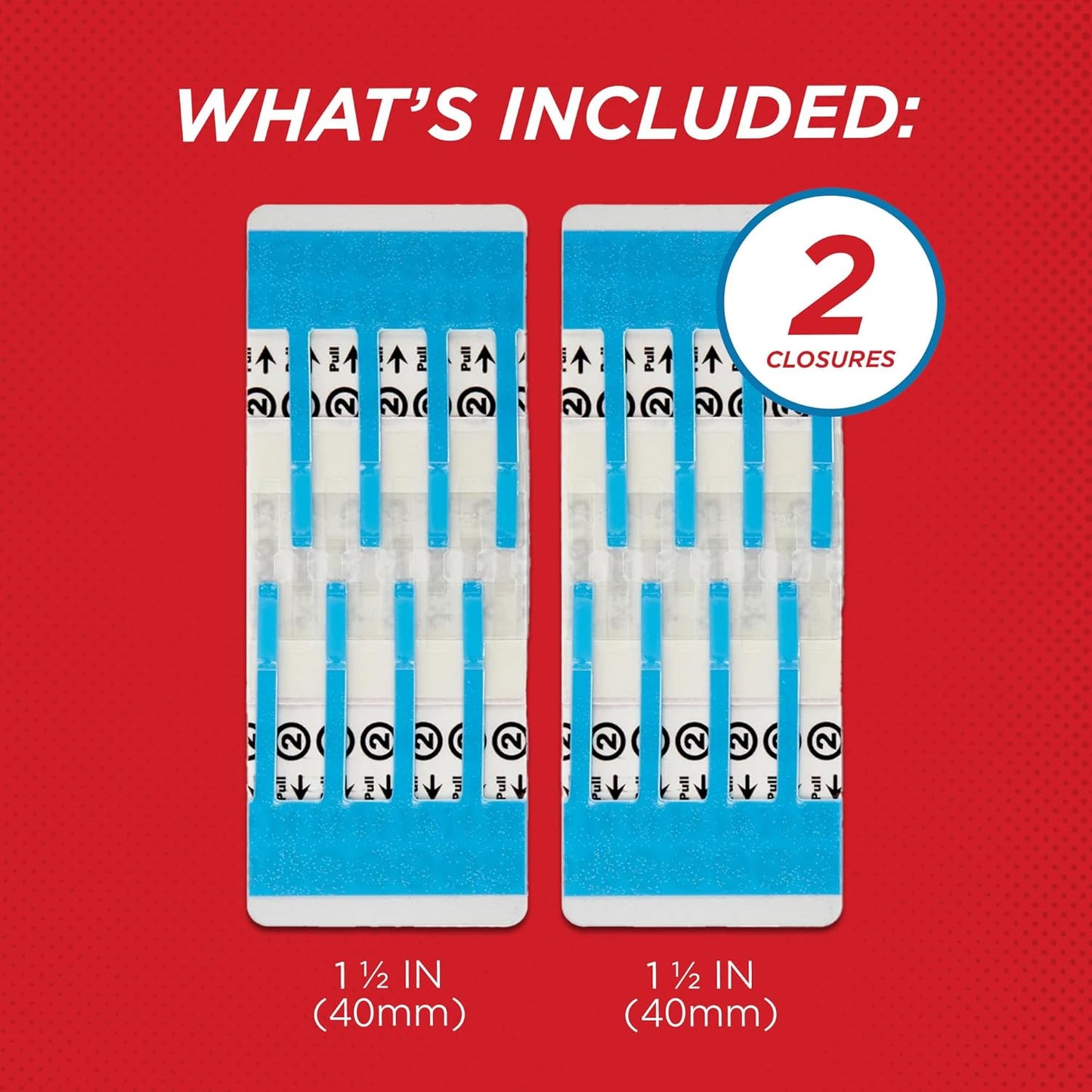 Clozex Emergency Laceration Closure Only- Close Wounds Without Stitches with This Surgical-Grade Skin Device. Available in 3 Variations for Wounds up to 1.0” or 3.5”. Life Happens, Be Ready!