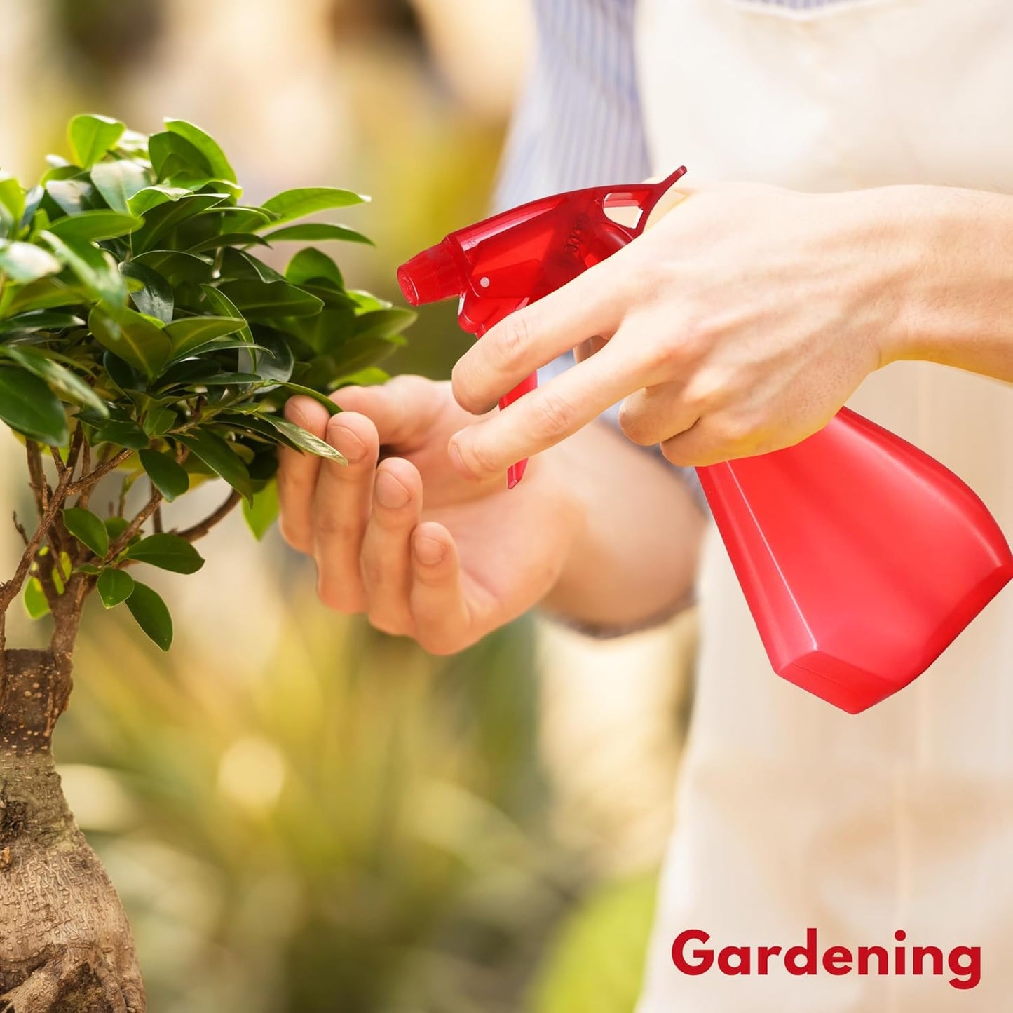 DilaBee Plastic Spray Bottles - 8oz (2 Pack) Water Spray Bottle for Hair, Gardening, Grilling & Cleaning Solution - Empty Spray Bottles for Pet Correction - Spray Bottle BPA Free (Blue-Red)