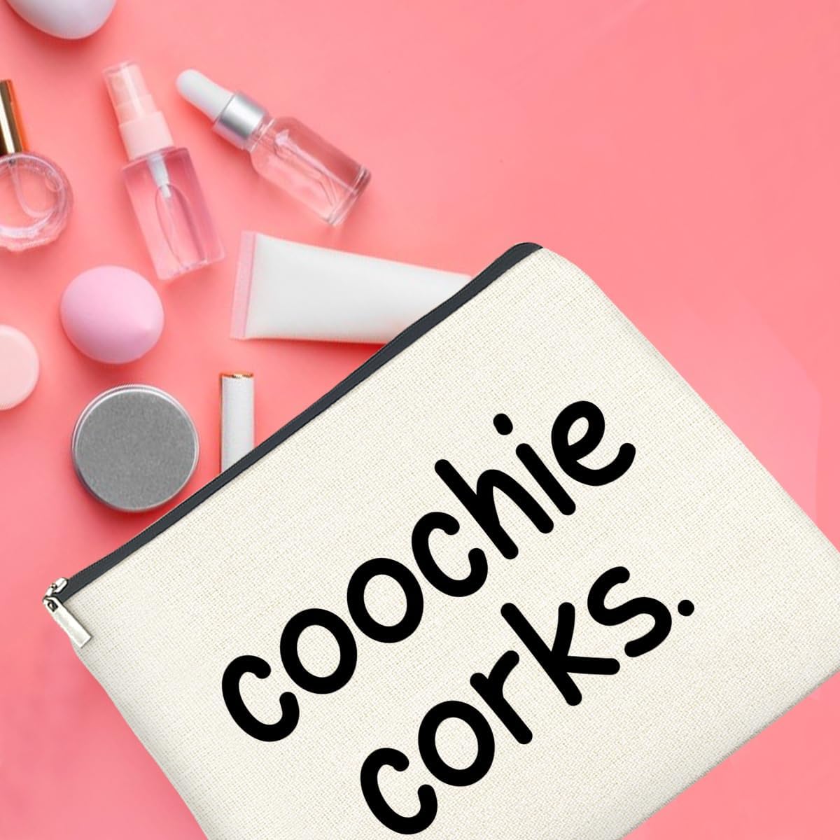 Chic Tampon Storage Bag Gifts for Women Period Pouch Tampon Case Cosmetic Bag Zipper Pouch Travel