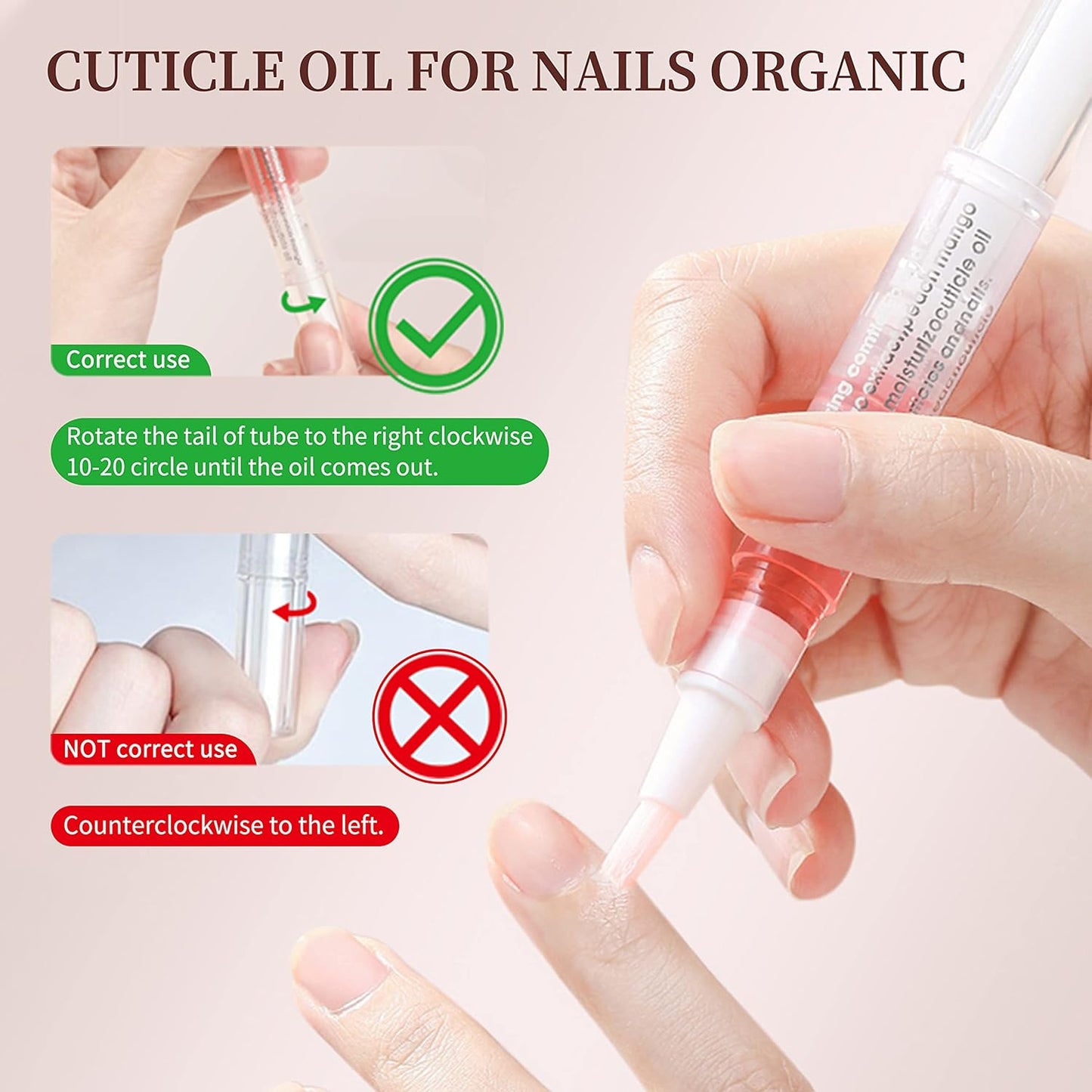 8Pcs Nail Cuticle Oils Nail Nutrition Oil Pen Nail Nourishment Pens 8 Smell Cuticle Nourish Skin Nail Care (8pcs)