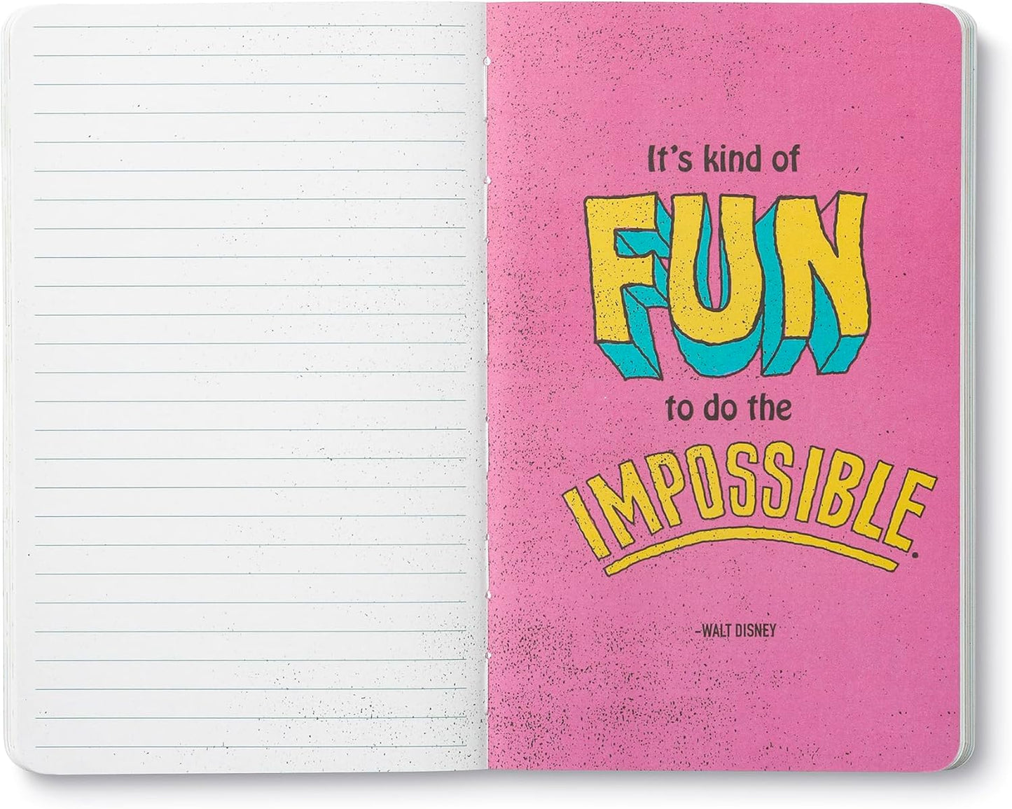 Compendium Softcover Journal - It’s Possible – A Write Now Journal with 128 Lined Pages, 5″W x 8″H