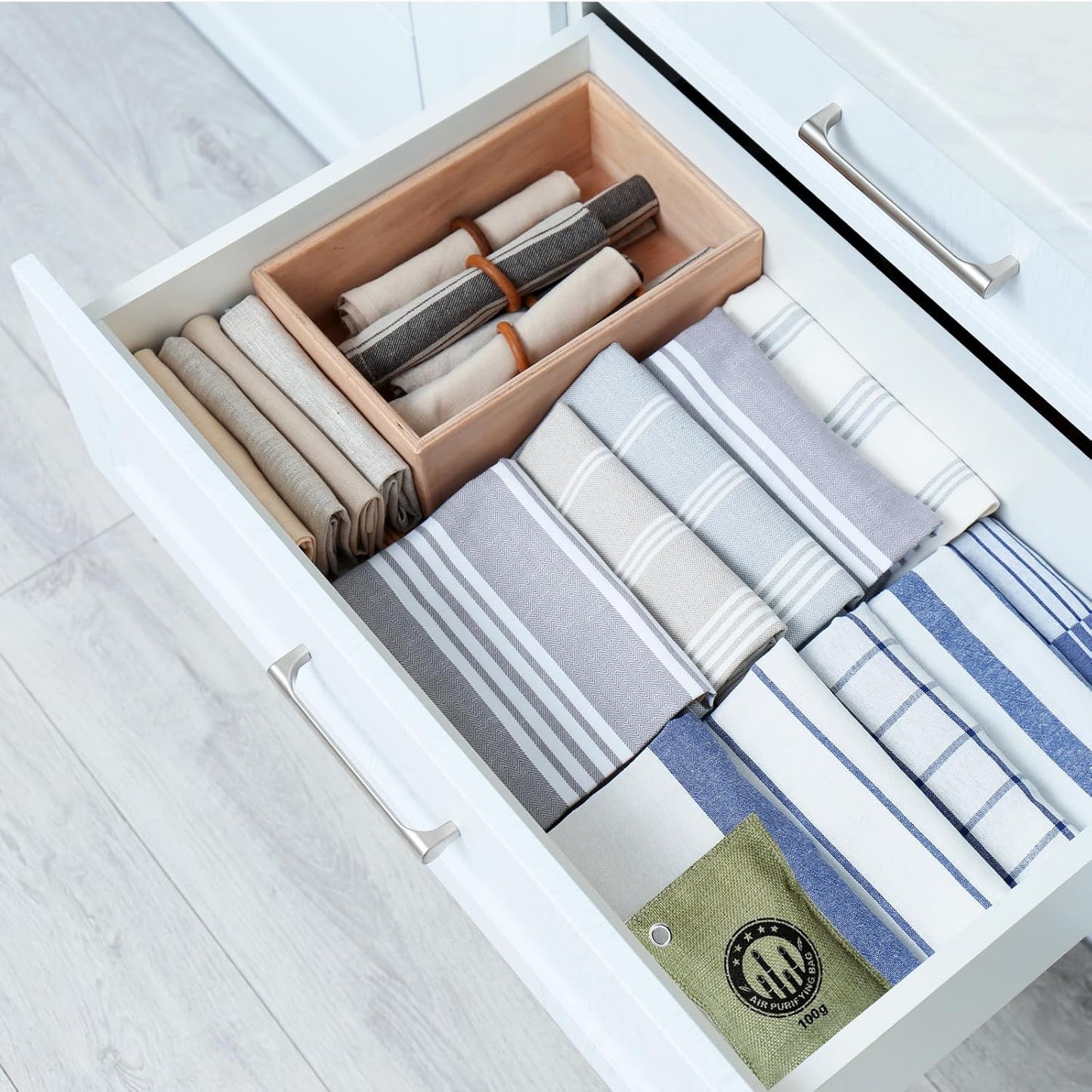 4 Pack charcoal odor absorber,Bamboo Charcoals Air Purifying Bag Charcoals Deodorizer Eliminator for Strong Odors in Car, Closet, Shoe, Basement (100G*4 Pack Green, Unscented)