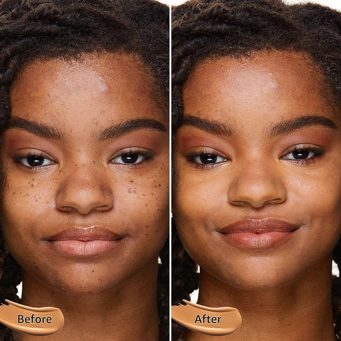 Mushroom Head Air Cushion CC Cream - BB Cream Face Makeup Foundation for Mature Skin Moisturizing Concealer Brighten Long-Lasting, Even Skin Tone for All Skin Types (Medium)