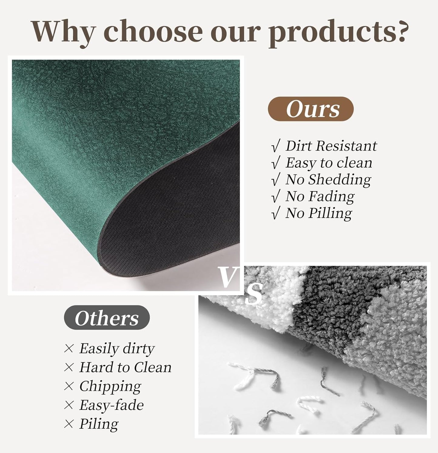 Dark Green Long Bathroom Mat Rugs 59x17 Long Diatomaceous Earth Bath Mat Large Quick Dry Bath Mat Non Slip Rubber Backed Super Absorbent Shower Mat, Thin Bathroom Runner Rugs Floor Mat Fit Under Door