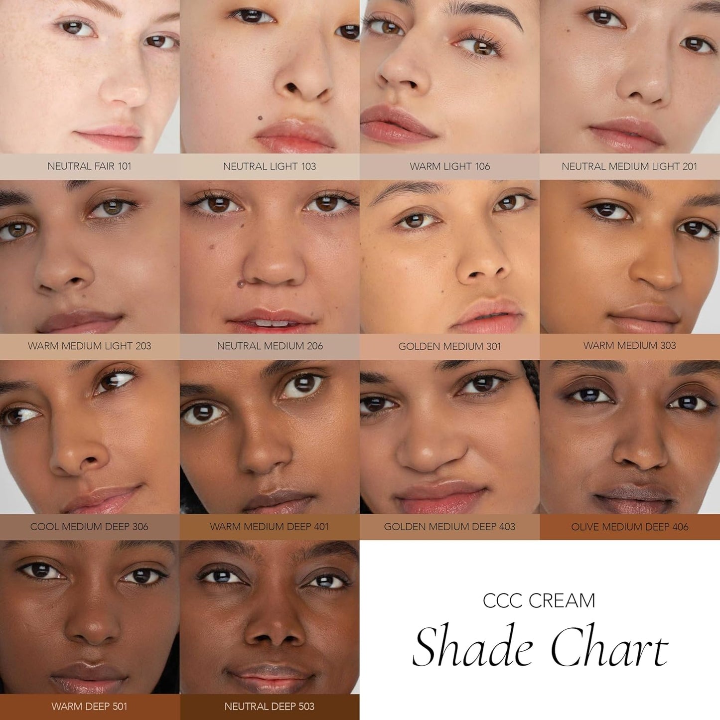 CLE Cosmetics CCC Cream (Neutral Fair 101 / SPF 50) - Color Correcting With Sunscreen - Lightweight, Hydrating Foundation - BB & CC Hybrid - Light to Medium Coverage - 1 fl oz