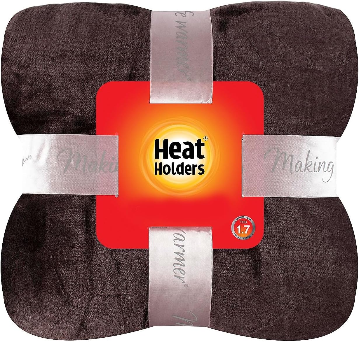Heat Holders Personal-Sized Throw - Warm and Luxuriously Soft Fur-Like Fleece - Ideal for Bed, Sofa, Travel and Gifts | Natural / 50x70 inches