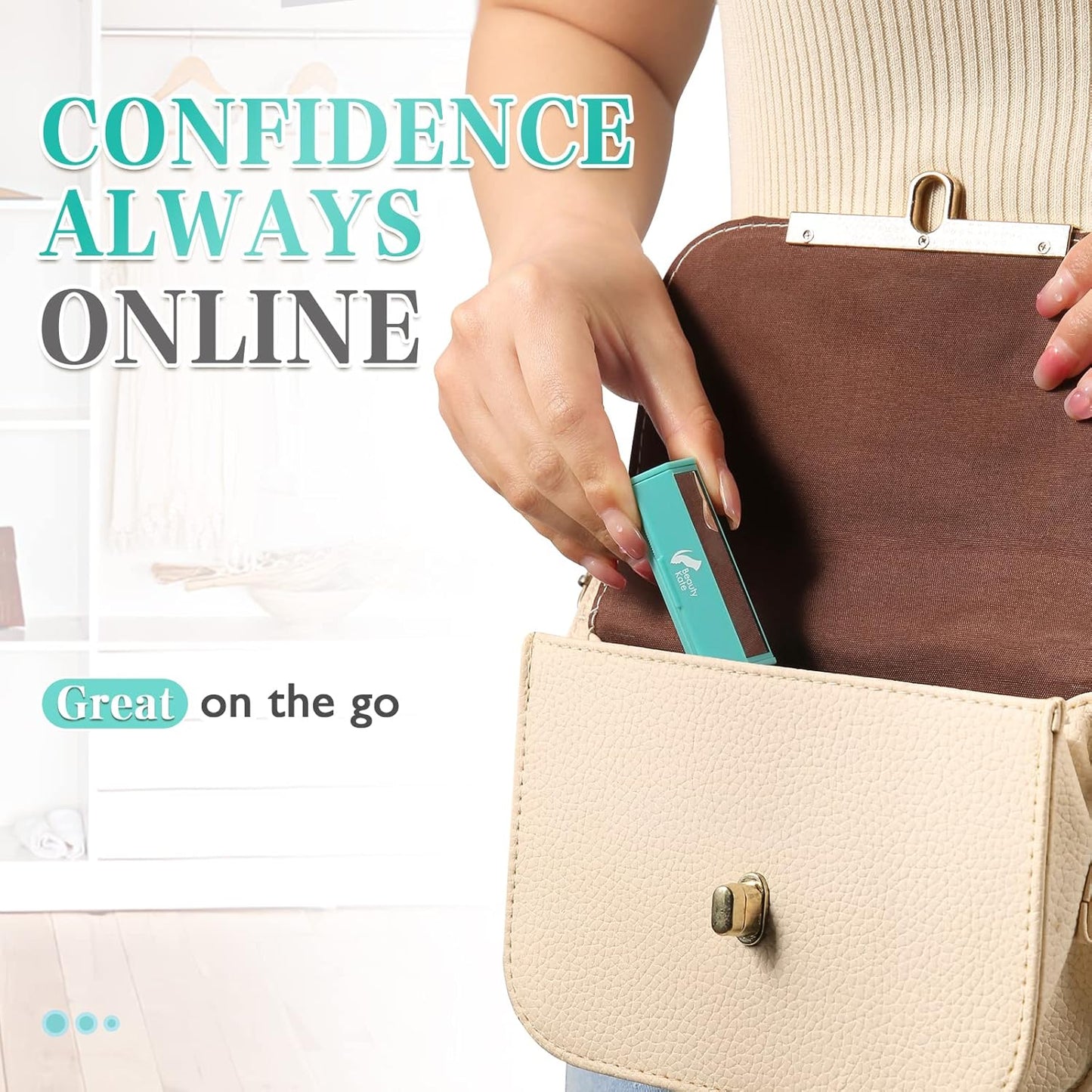 2pack Natural Oil Absorbing Sheets For Face with Mirror Case,Refillable Compact Dispenser Oil Blotting Paper Roll For Oily Skin, Makeup Friendly Oil Blotting Sheets For Men Women Facial Skin Care