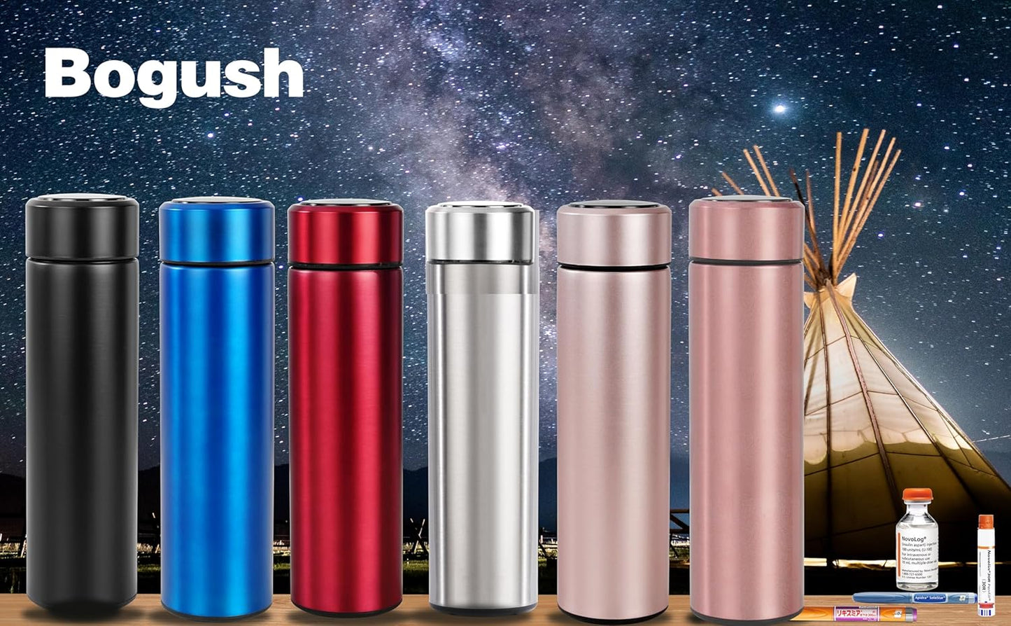 60H Medicine Cooler TSA Approved Temp Display Insulin Pen Travel Cooler Medication Cooler for Travel Diabetic Cooling Case Insulin Pens Cooler Travel CASE Medicine Cooler Box (Silver)