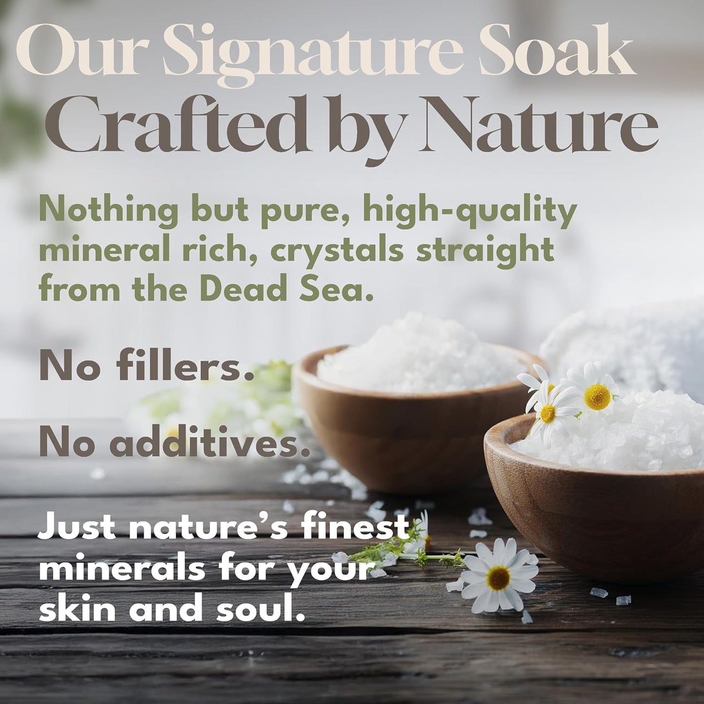 Dead Sea Warehouse - Dead Sea Salts for Soaking - 100% Dead Sea Mineral Bath Salts - Great for Soothing Muscles Aches, Relaxation, Alleviate Skin Issues - Unscented - 5lbs - 2 Pack