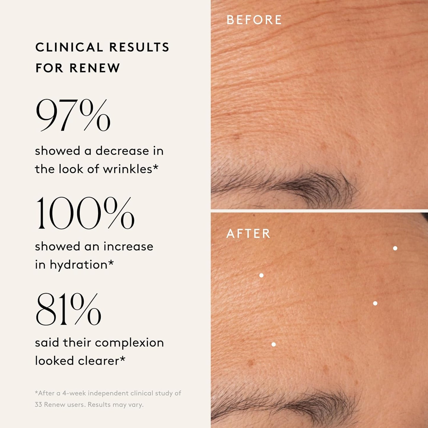 Naked & Thriving Restorative Night Routine | Renew Night Serum (30 mL) + Revive Eye Cream (15 mL) + Rejuvenate Face Oil (35 mL) with Peptides, Squalane, Hyaluronic Acid, and Fruit AHAs (Set of 3)