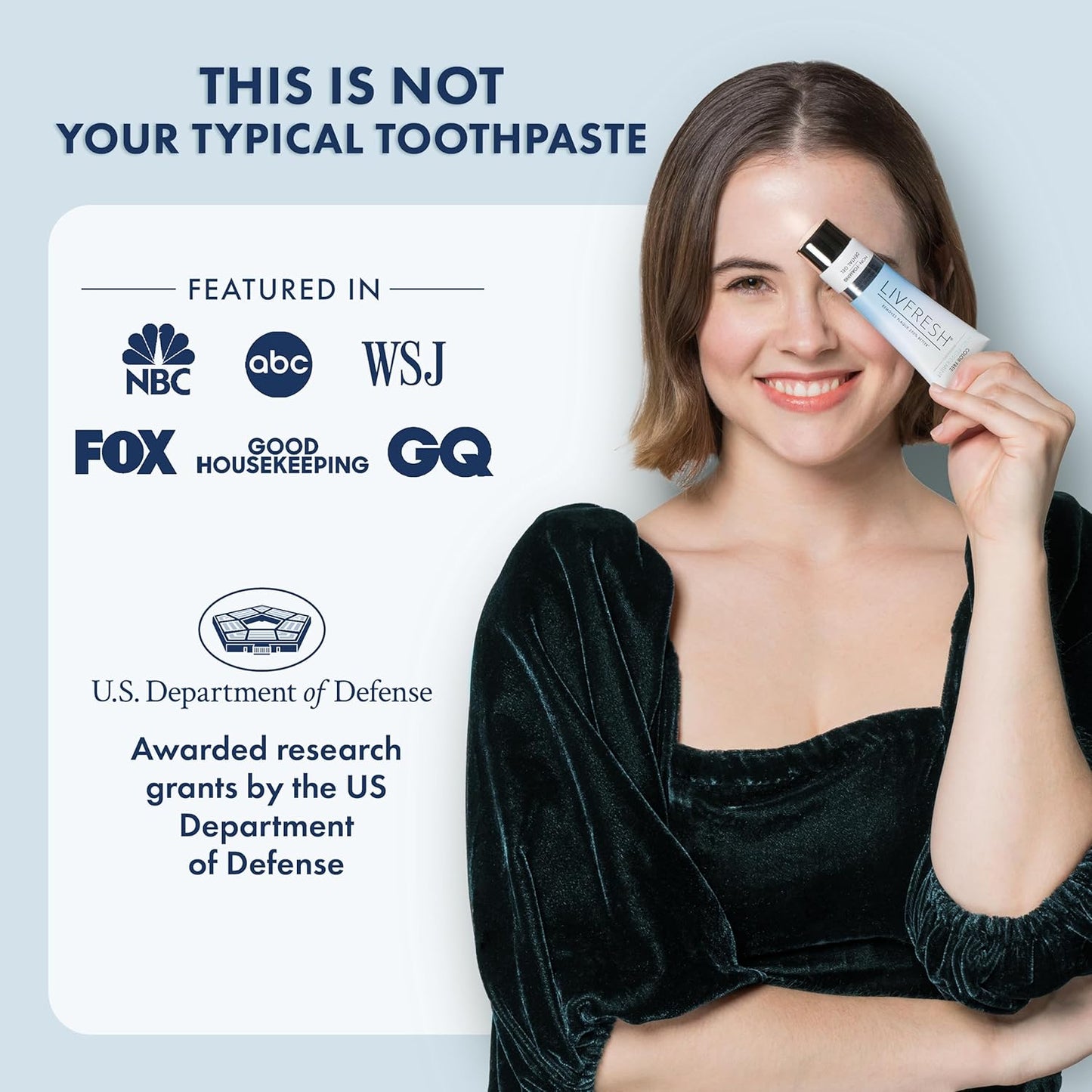 Toothpaste Gel, Clinically Proven to Remove Plaque 250% Better, Improves Gum Health 190% Better, Prevents & Reduces Tartar, Mild Peppermint