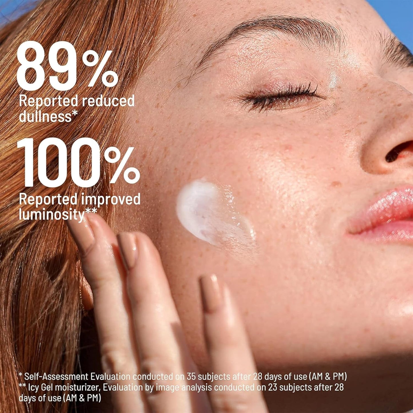 Dr. Brandt iD-Stress Icy Gel Moisturizer - Specifically Designed to Hydrate and Moisturize Your Skin - For A Glowing, Youthful-Looking Complexion - Full (1.7 fl oz) + Mini (0.24)