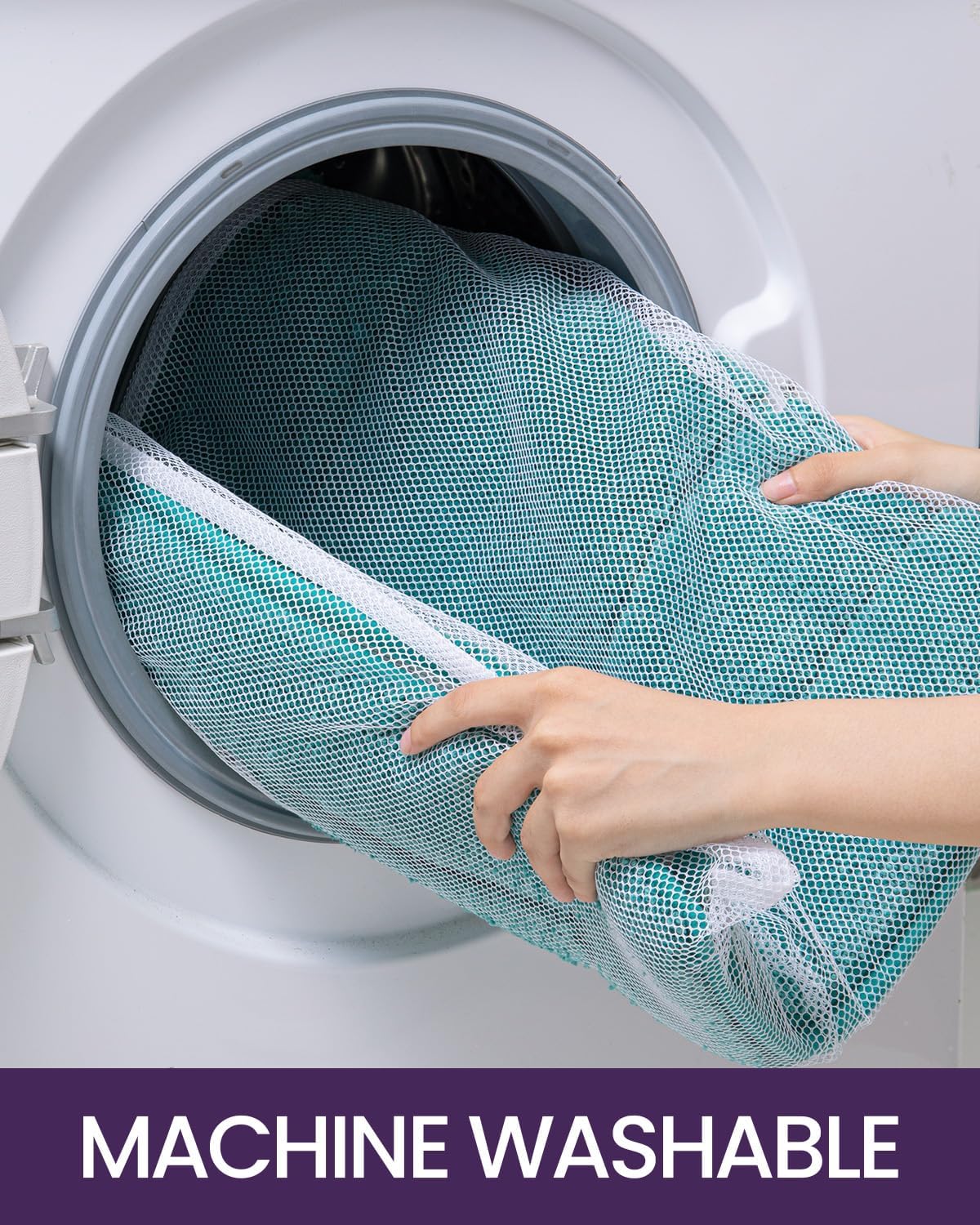 DEXI Bathroom Rug 43x24, Non Slip Washable Bath Mat for Shower Floor, Extra Large Absorbent Soft Bathmat with Rubber Backing, Quick Dry Microfiber Carpet, Teal