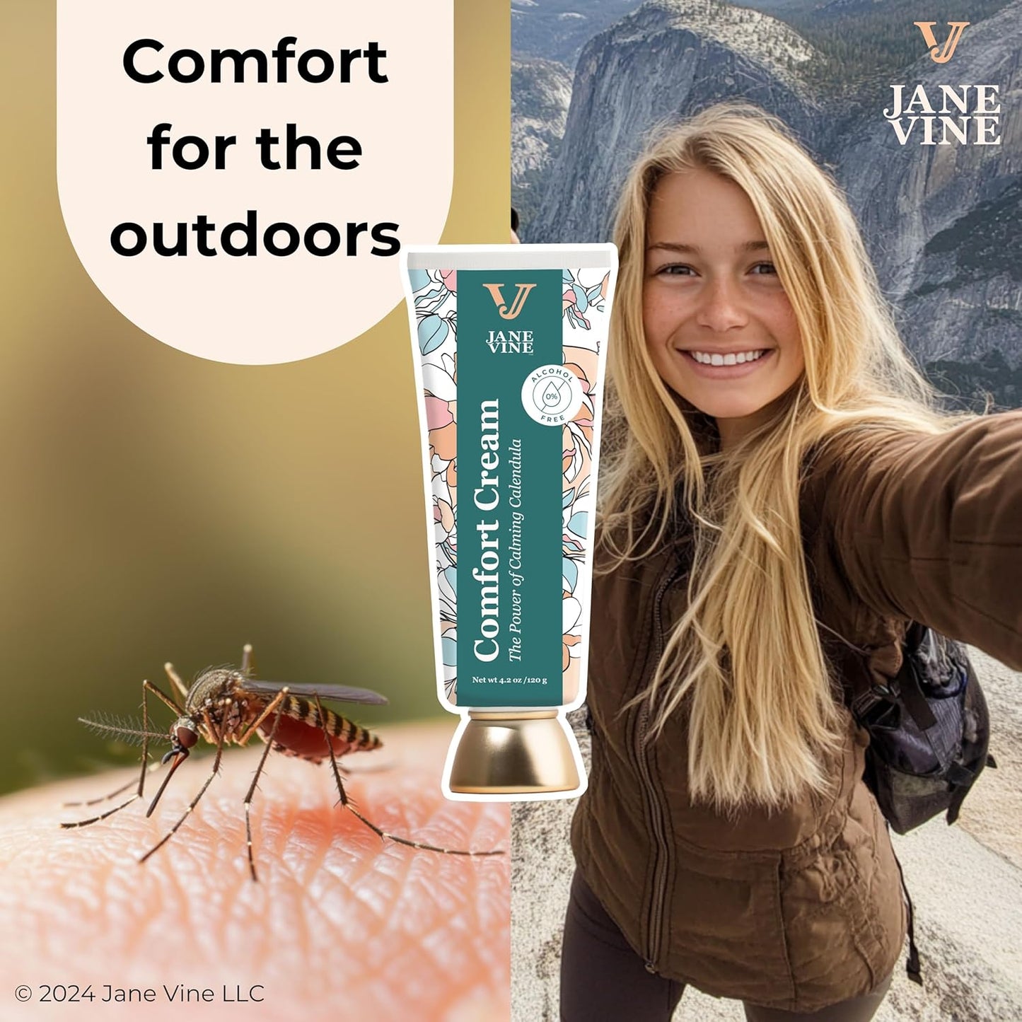 Calendula Cream – Radiation Relief Cream and Sunburn Relief for Itchy or Sun-Exposed Skin – With Aloe, Jojoba, and Dandelion – Alcohol Free & Unscented Calendula Ointment – 4.2 oz