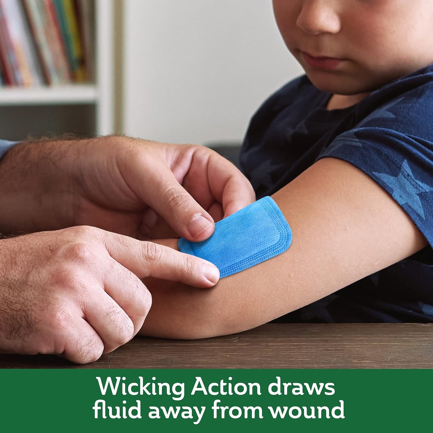 Curad Super Absorbent Wound Pad, Small, 3" x 3", 10 Count, 3 Pack