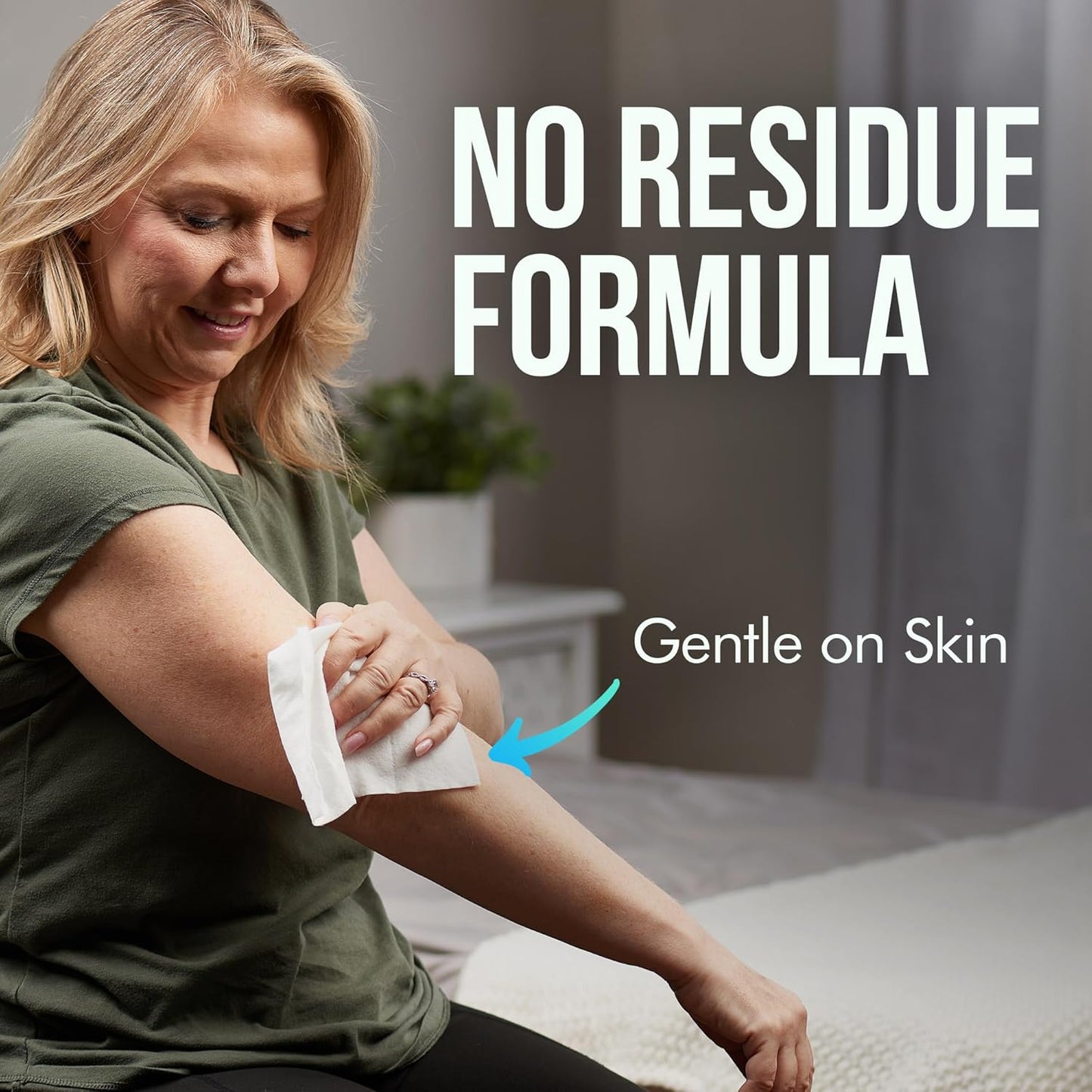 Extra Large Bath Wipes for Adults No Rinse - 120 Disposable Body Cleansing Cloths for Men, Women & Elderly - Great for Gym, Camping, Post Surgery