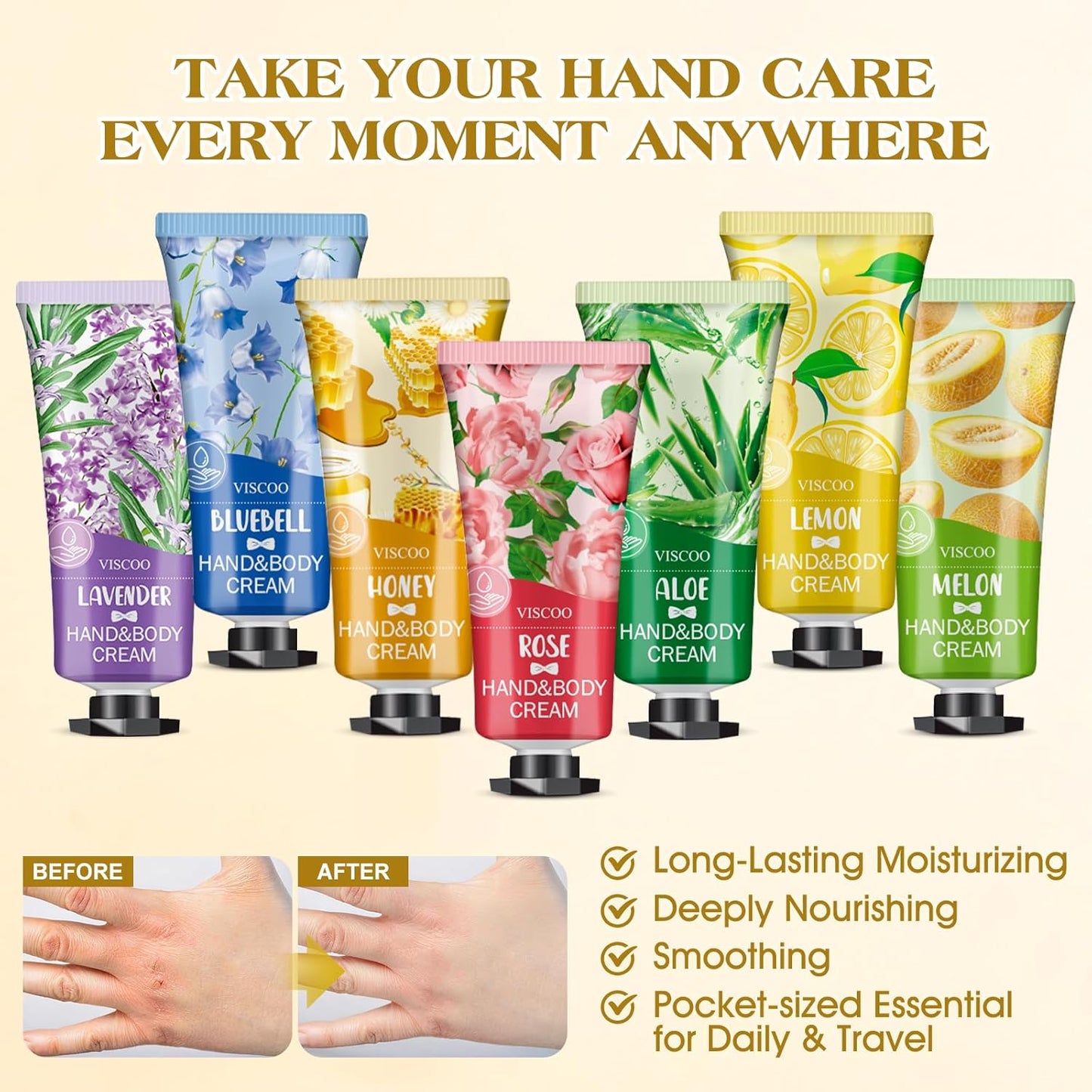 84 Pack Bulk Hand Cream Gifts Set for Women,End of Year Teacher Gifts,Teacher Appreciation Gifts,Graduation Gifts,Bridesmaid Gifts,Mom Gifts,Moisturizing Hand Lotion Travel Size Birthday Gifts