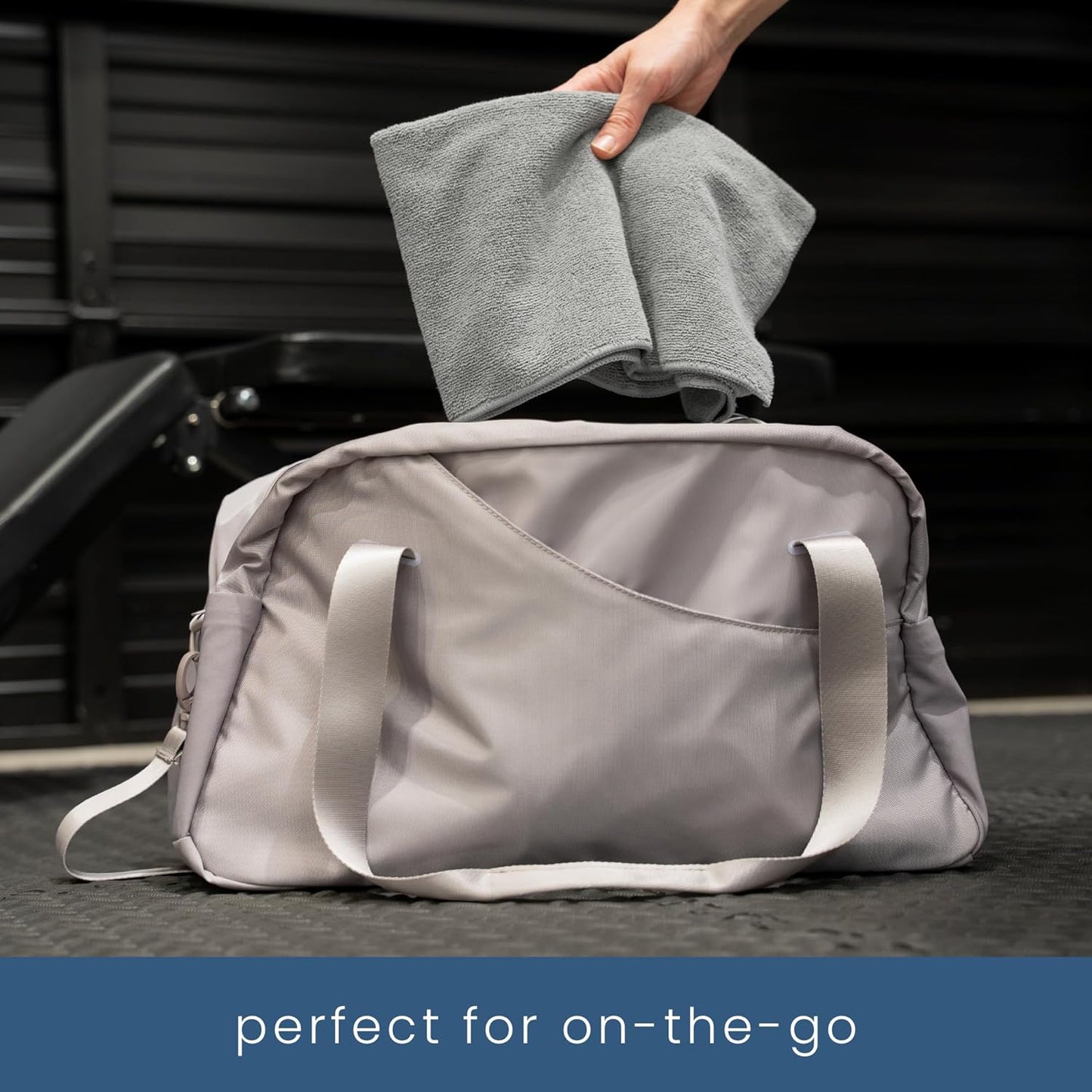 S&T INC. Microfiber Gym Towels, Yoga Towel for Home and Gym Bag, 16 Inch x 27 Inch, 3 Pack