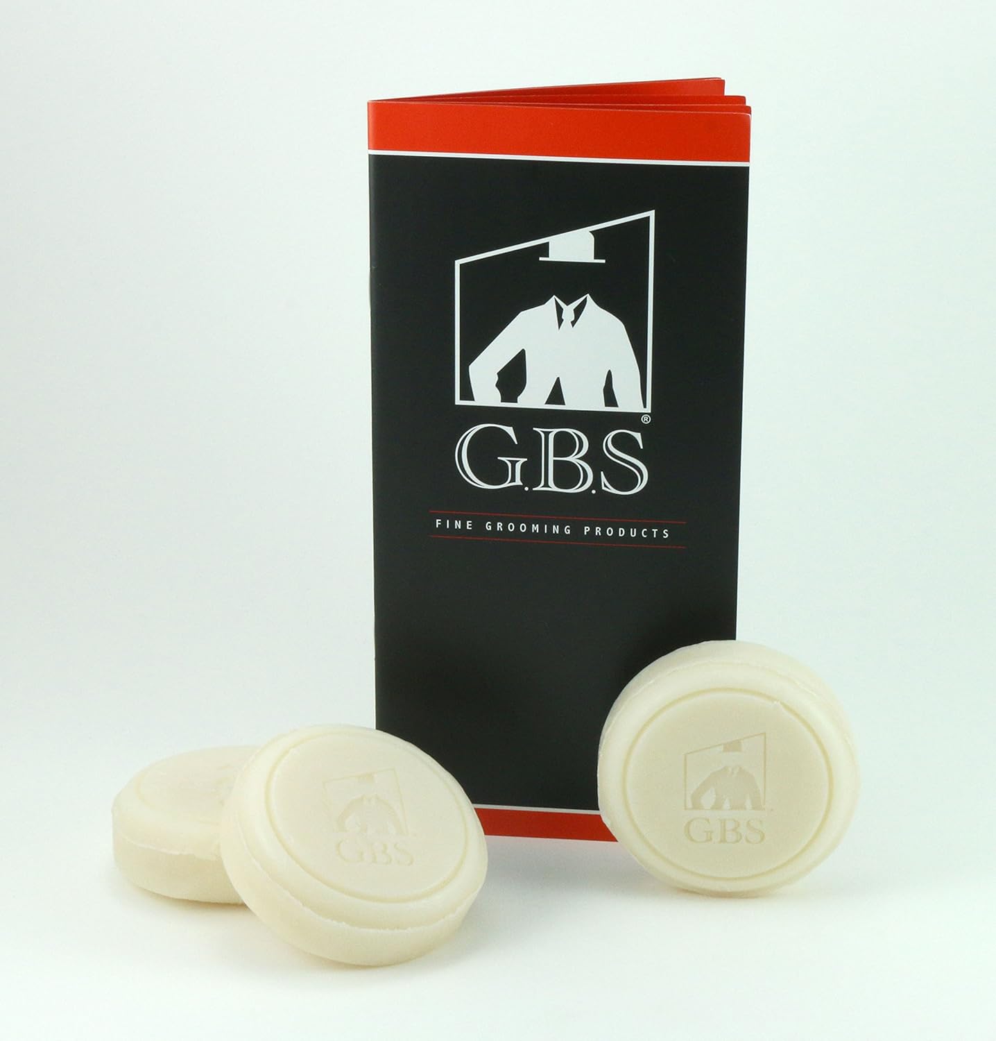 G.B.S 97% All Natural Shave Soap Set for Men, Cedar & Pine, Sandalwood, Bay Rum, Pack of 3