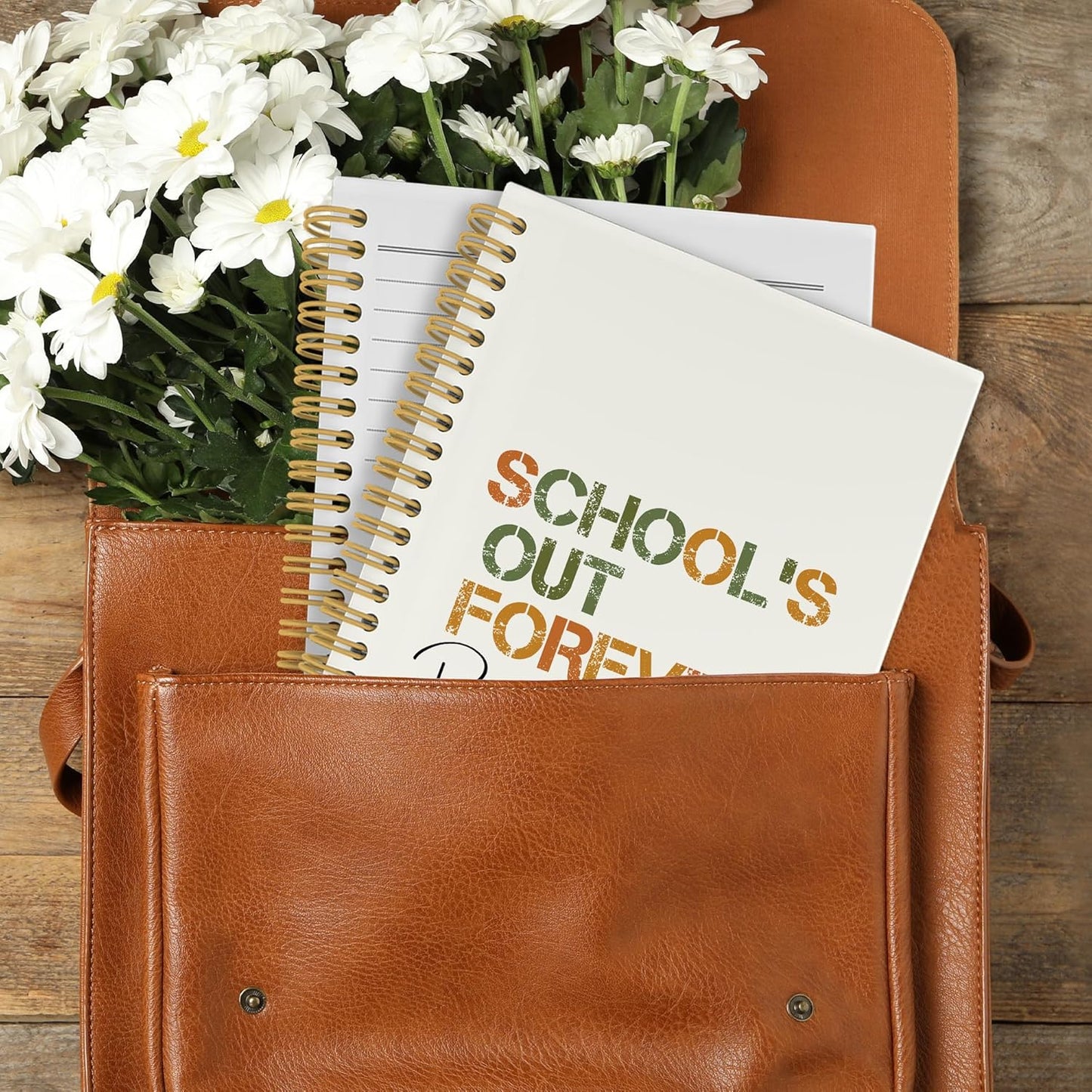 CUANFDDSF Teacher Retirement Gifts Notebook, Retirement Gift for Women Men Journal Notebooks for Note Taking,Writing Pads， Teacher Appreciation Gifts Hardcover Spiral Notebook 5.5x8.3 Inch