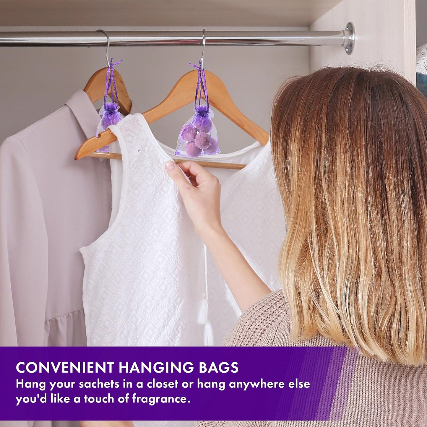 180 Pcs Cedar Balls for Clothes Storages, Home Fragrance Sachets for Closet, Drawer, Dresser, Wardrobe and More, LV-D-CC-2