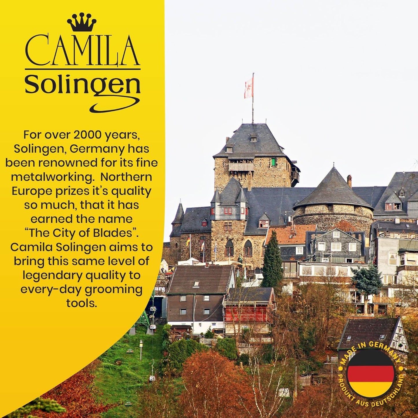 CS19 Sapphire Metal Nail File for Natural Nails Fingernail and Toenail Care, 8" Double Sided Coarse and Fine for Manicure and Pedicure