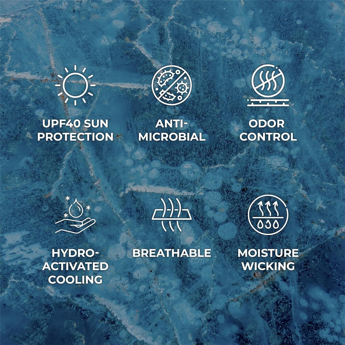 SHAKEitCOOL Original Cooling Towel – Be Cool in Style - Heat Relief, Soft, Lightweight, Sun Protection, Easy Clean - Perfect for Biking, Hiking, Running, Yoga, Golf, Gym, Baseball - Stars & Stripes